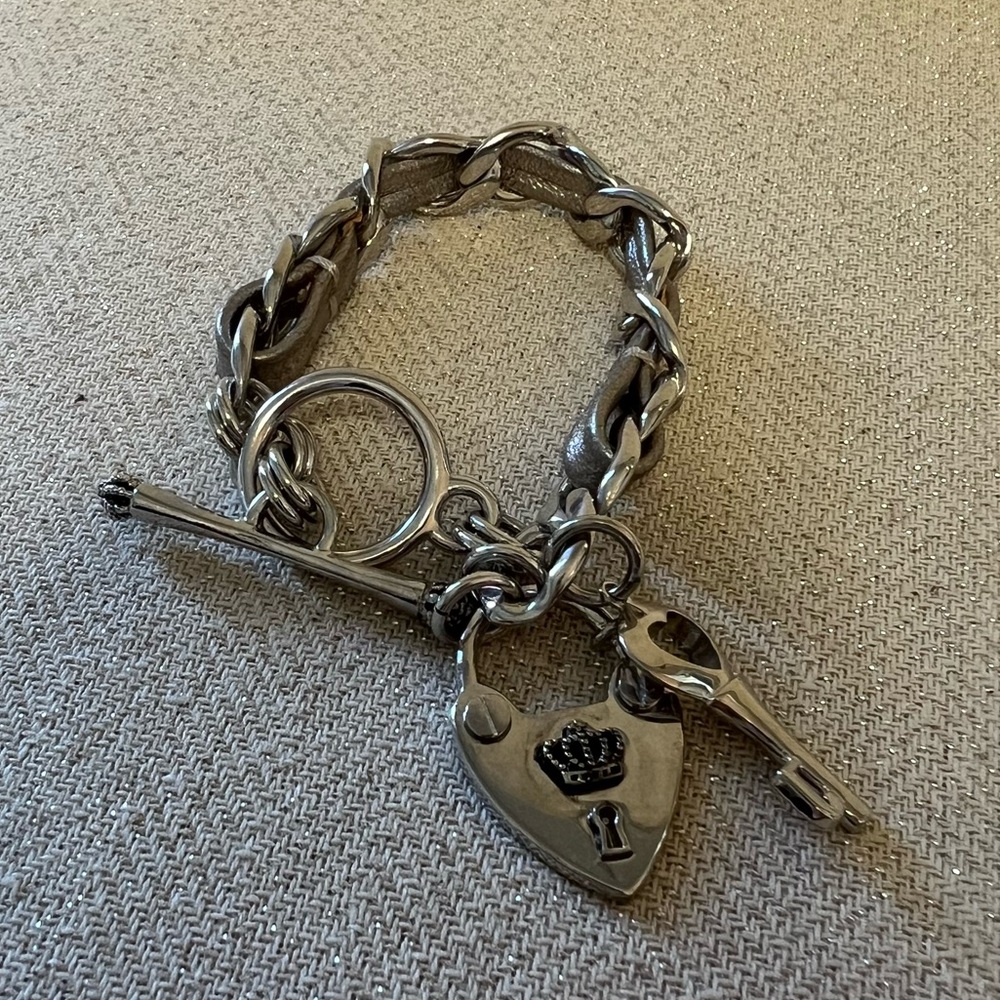 Vintage Juicy Couture Bracelet, Silver Tone - Picture 5 of 9